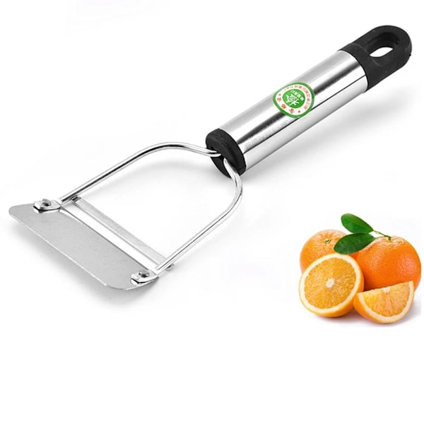 Multifunktionell Praktiskt Grönsak/Frukt Skalare Silver
