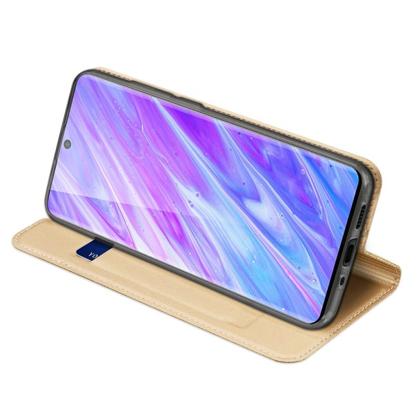Samsung Galaxy S20 - Eksklusivt Dux Ducis Wallet Cover Marinblå