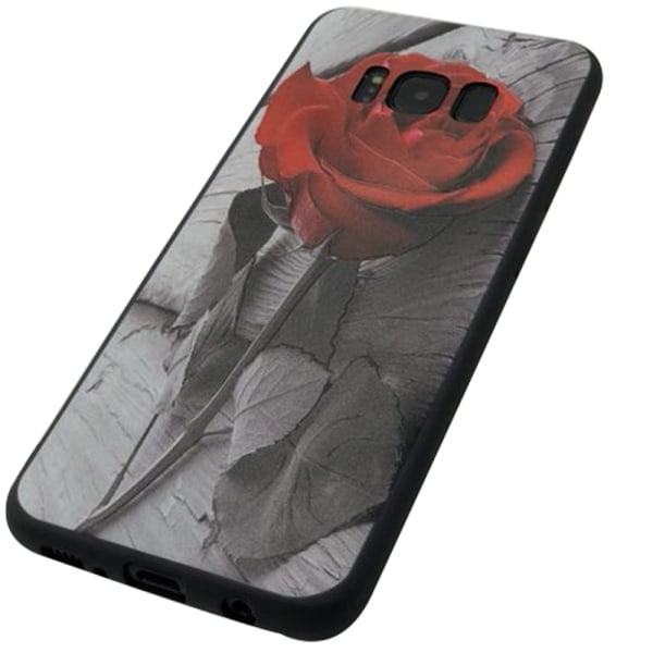 Floral beskyttelsesdeksler til Samsung Galaxy S8 Plus 2