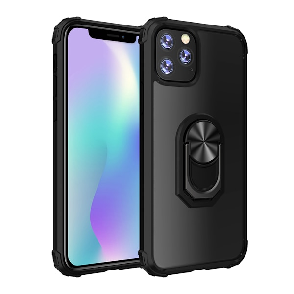 iPhone 12 Pro Skal med Ringhållare Mörkblå