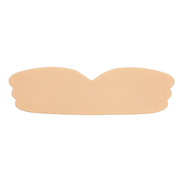 Bekväm Självhäftande Push Up Strapless BH Beige