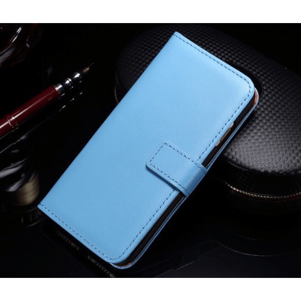 Stilig Praktisk VINTAGE lommebokdeksel til iPhone 7 PLUS Blå