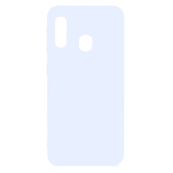 Samsung Galaxy A20E - Kraftfullt Silikonskal NKOBEE Röd