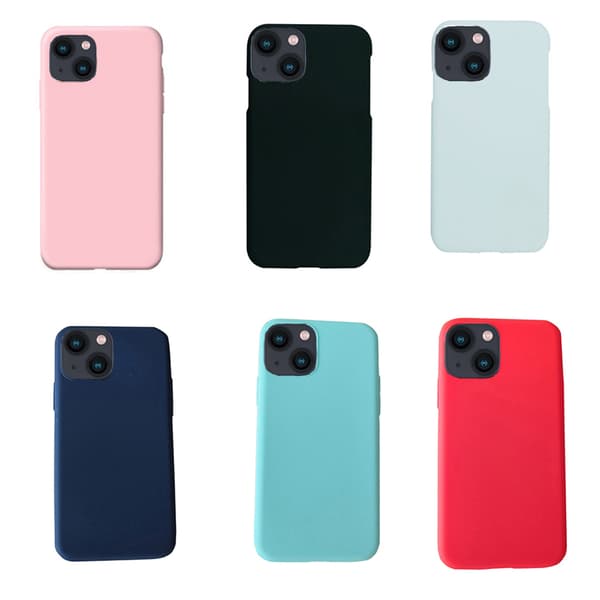 iPhone 13 Mini - Genomtänkt Leman Skyddsskal Röd