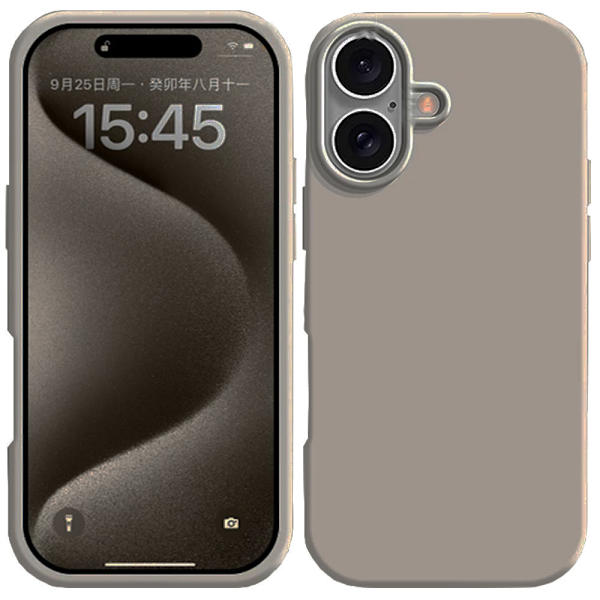 iPhone 17 Silikonskal  Reptålig & Greppvänlig Finish Alpgrön