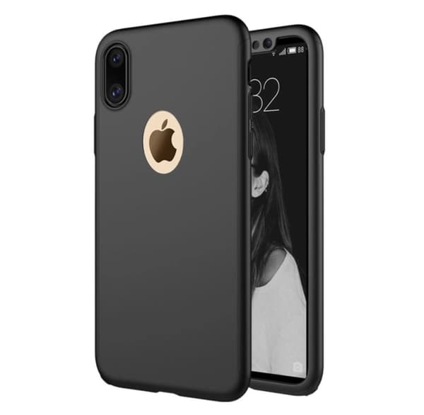 Skyddsfodral till iPhone X/XS Silver/Grå Silver/Grå