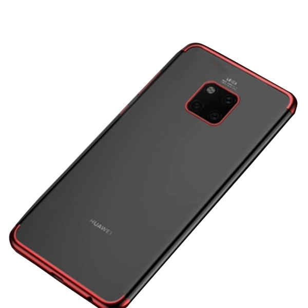 Huawei Mate 20 Pro - Skyddande Silikonskal Röd