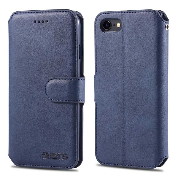 iPhone 6/6S - Effektfullt Yazunshi Plånboksfodral Svart