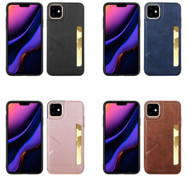 iPhone 11 - Eksklusivt Hanman-cover med kortrum Mörkblå