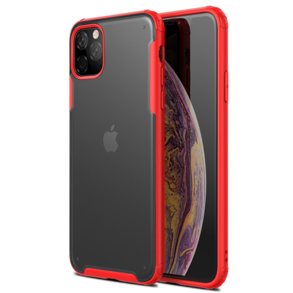 iPhone 11 - Suojaava hybridipuskurin TPU-suojus (Wlons) Röd