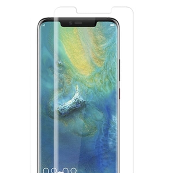 2-PACK HuTech EXXO-Skärmskydd i 3D-edition - Huawei Mate 20 pro Svart