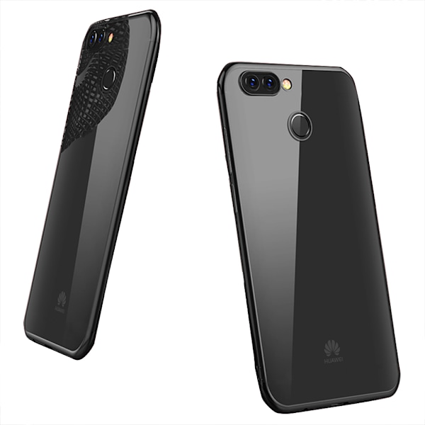 Huawei P Smart 2018 - Stötdämpande Silikonskal FLOVEME Blå