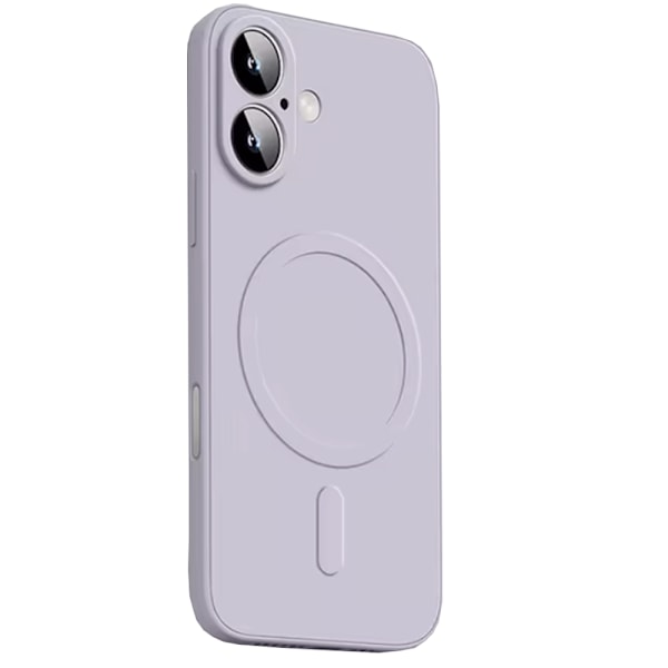 iPhone 16 - Skydd & Stil Med Magnetiskt Silikonskal i Flera färger Grå