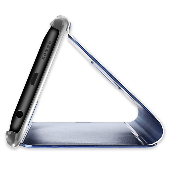Samsung Galaxy A20E - Stilfuldt glat LEMAN-cover Guld