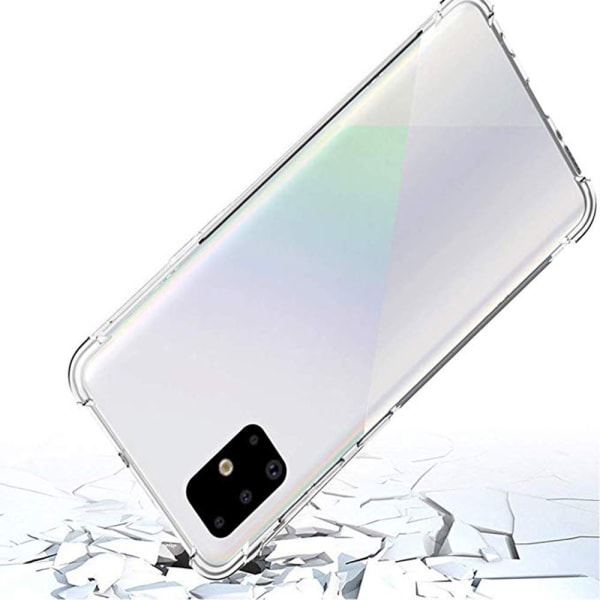 Samsung Galaxy A71 - Gjennomtenkt Etui Transparent/Genomskinlig