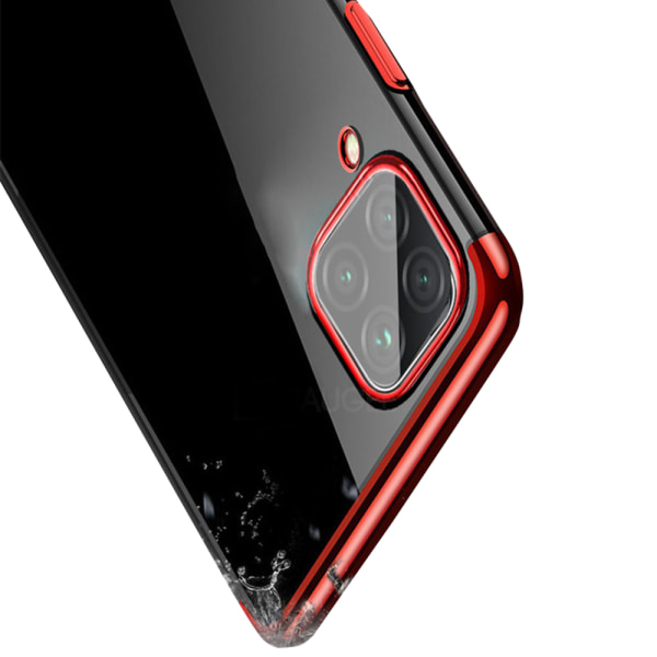 Huawei P40 Lite - Stilrent Skyddande Silikonskal (Floveme) Röd