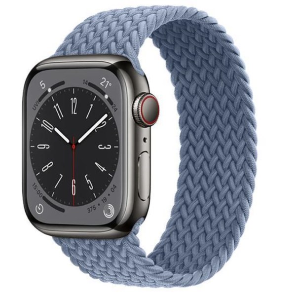 Elastiska Armband för Apple Watch 42mm/44mm/45mm/49mm Mörkgrön L