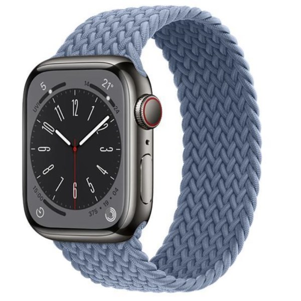 Elastiska Armband för Apple Watch 42mm/44mm/45mm/49mm Svart/Röd XS