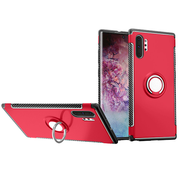Elegant Smidigt Skal Ringhållare - Samsung Galaxy Note10 Plus Grå
