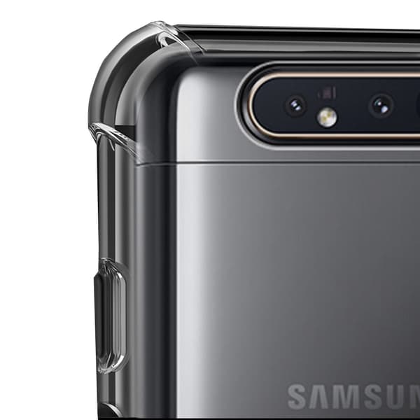 Samsung Galaxy A80 - Kraftfullt Skyddsskal med Tjocka Hörn Transparent
