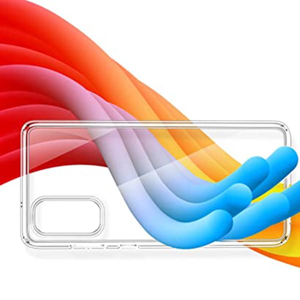 Samsung Galaxy A41 - Silikonskal Transparent