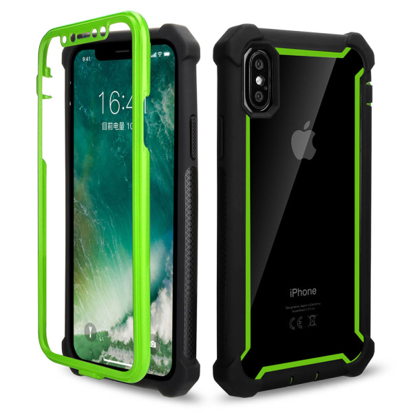 Stilfuldt robust etui ARMY - iPhone X/XS Grå