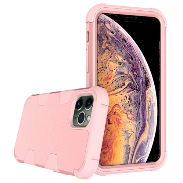 iPhone 11 - Slittåligt Skal Roséguld/Grå