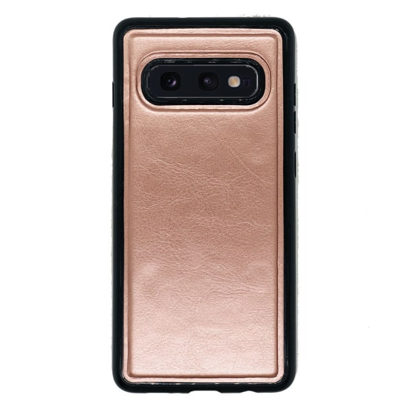 Samsung Galaxy S10E - Elegant Smidigt Plånboksfodral Brun