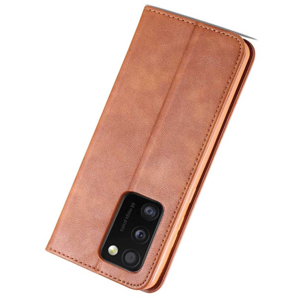 Praktisk AZNS Wallet Case - Samsung Galaxy A41 Röd