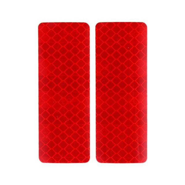 Effektfull Hållbar 2-Pack Reflexremsor Röd