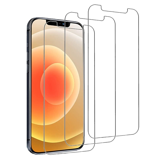 iPhone 12 Mini 4-PACK Skærmbeskytter 9H 0,3mm Transparent/Genomskinlig Transparent/Genomskinlig