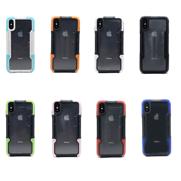 iPhone X/XS - Stilrent Skyddande Skal Himmelsblå