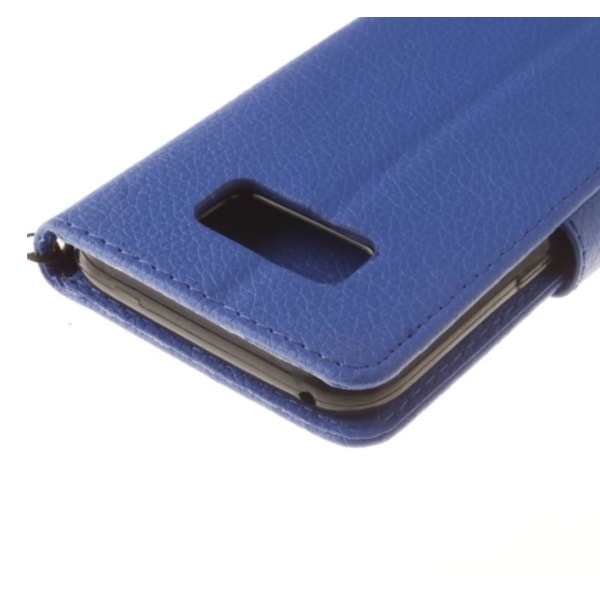 Plånboksfodral av NKOBEE för Samsung Galaxy S7 Edge Blå Blå