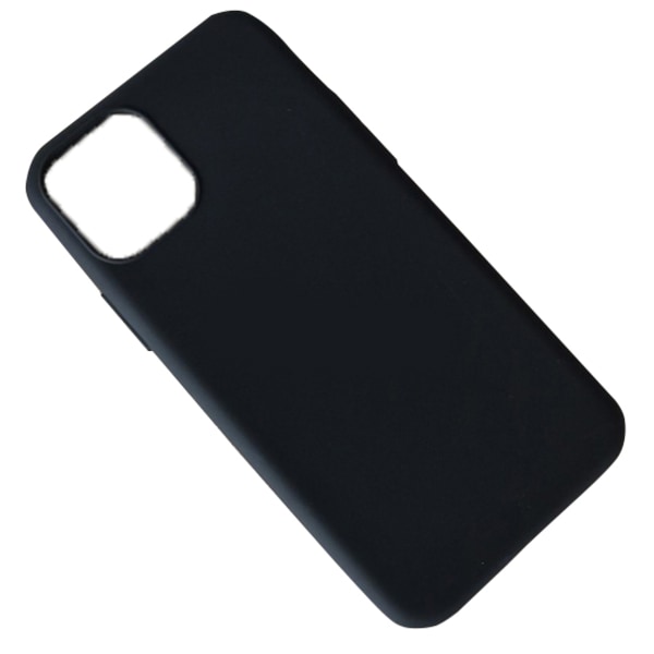 Stilfuldt silikone cover - iPhone 11 Pro Svart