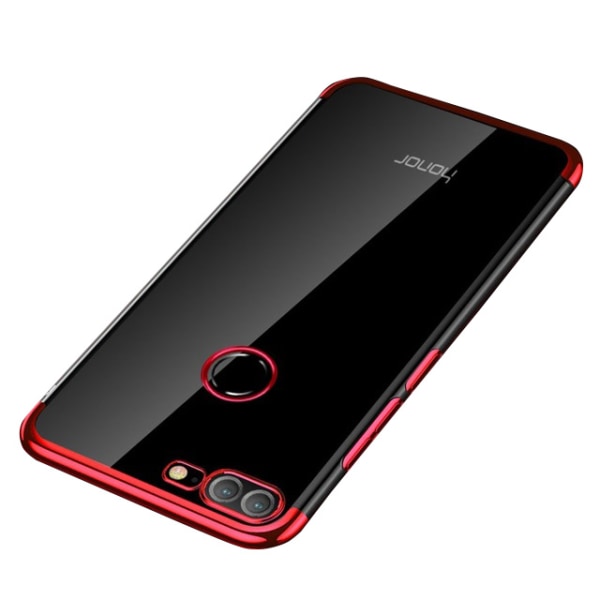 Huawei Honor 9 Lite - Stilfuldt beskyttelsescover i silikone FLOVEME Röd