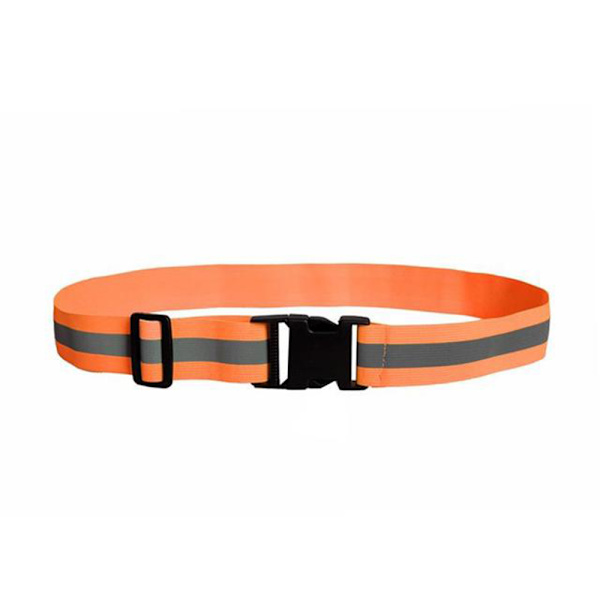 Praktiskt Slittåligt Elastiskt Reflexbälte Orange