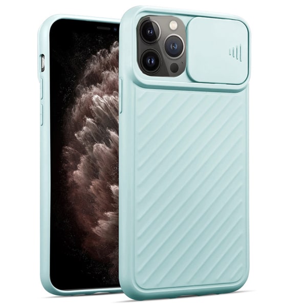 iPhone 13 Pro Max - Professionelt stødabsorberende etui Kamerabeskyttelse Ljusblå