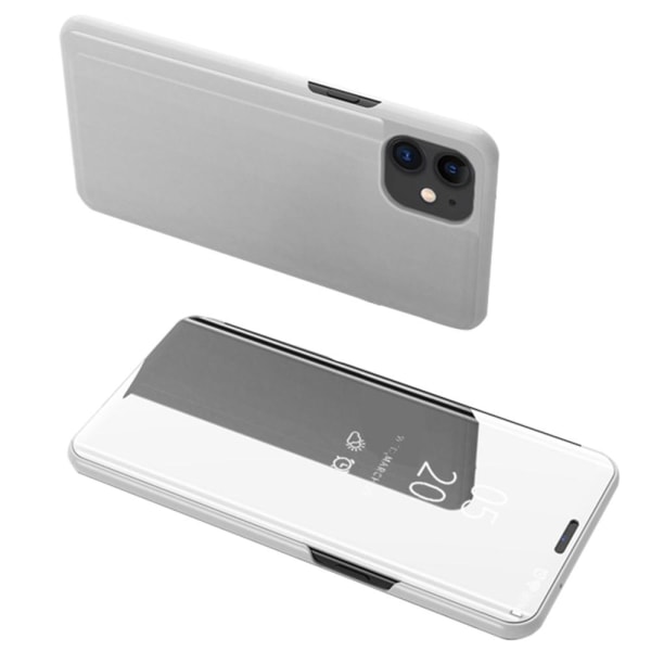 iPhone 12 Mini - Tyylikäs ja tehokas Leman-kotelo Silver