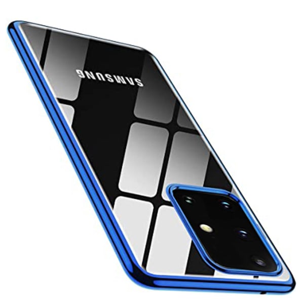 Samsung Galaxy A51 - Stilrent Floveme Silikonskal Guld