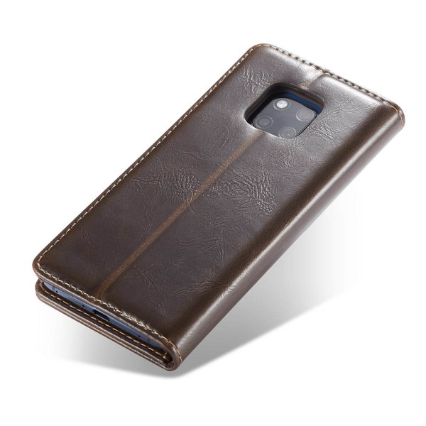 Huawei Mate 20 Pro - ONYX Practical Wallet Cover Brun