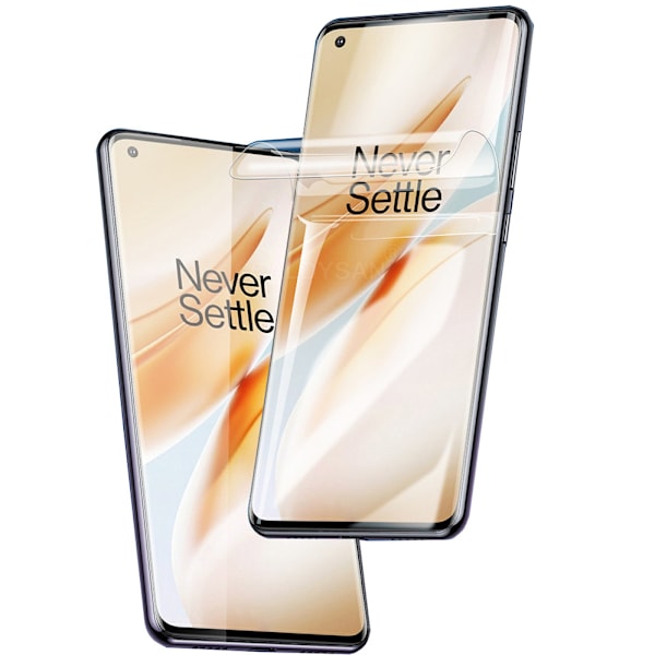 OnePlus 10 Pro - Skärmskydd i Hydrogel-variant (2-pack) Transparent