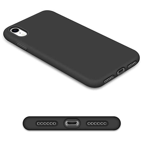iPhone XR - Genomtänkt Stilrent Skal NILLKIN Svart