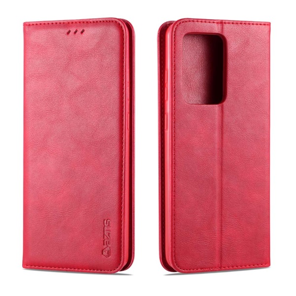 Samsung Galaxy S20 Ultra - Effektivt AZNS Wallet Cover Röd