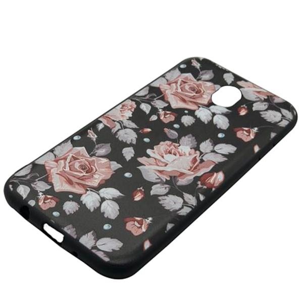 Blommiga Skyddsskal för Samsung Galaxy J7 2017 2