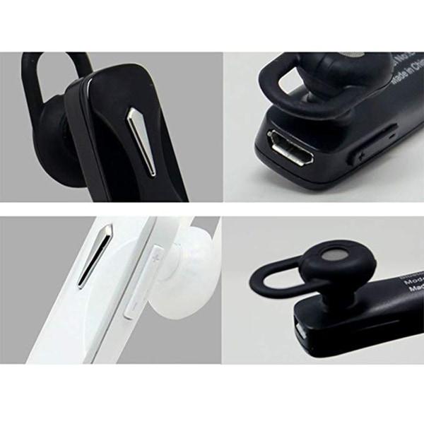 Handsfree Bluetooth Headset M163 Vit