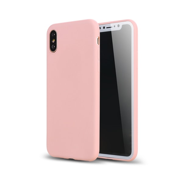 iPhone X/XS - Effektfullt TPU Silikonskal från NKOBEE Svart