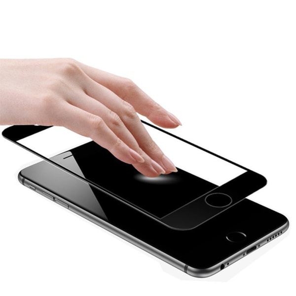 iPhone 7 Plus 2.5D näytönsuojakehys 9H 0,3mm Svart