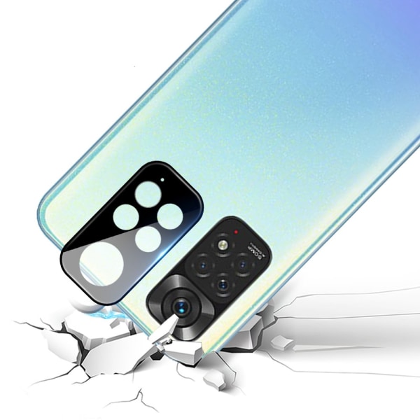 Redmi Note 11 2.5D Premium -kameran linssinsuojus (2 kpl) Transparent
