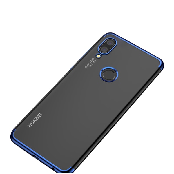 Huawei P20 Lite - Beskyttende silikonecover Svart Svart