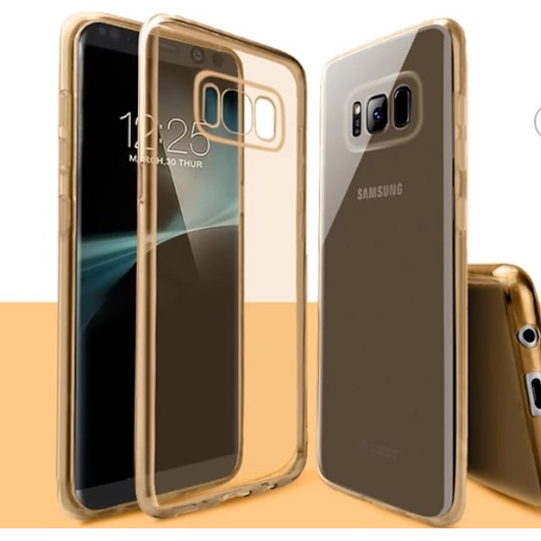 Samsung Galaxy S8 - NAKOBEE Stilrent Skal (ORIGINAL) Svart
